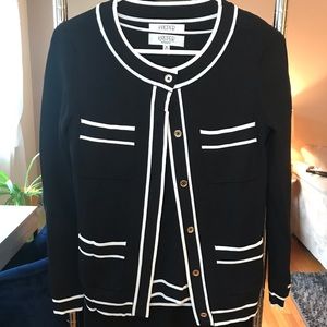 Kasper tank and cardigan